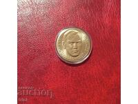 2 лева 1980 година 100 г. от рождението на Йордан Йовков