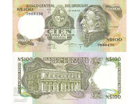 tino37- ΟΥΡΟΥΓΟΥΑΗ - 100 ΝΕΑ ΠΕΣΟΣ - 1985 - UNC