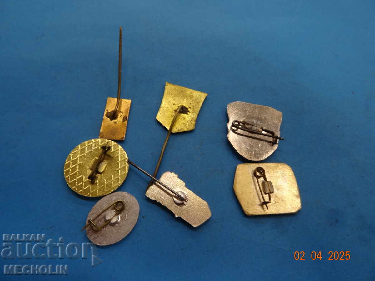 Συλλεκτικές καρφίτσες παλιές βουλγάρικες 2 - 5 Συλλεκτικές καρφίτσες παλιές βουλγάρικες 2 - 5