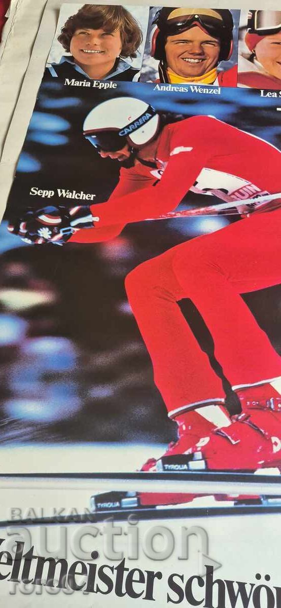 POSTER - Sepp Walcher (1954 - 1984) RRR with price 145.00 BGN | € 74.14