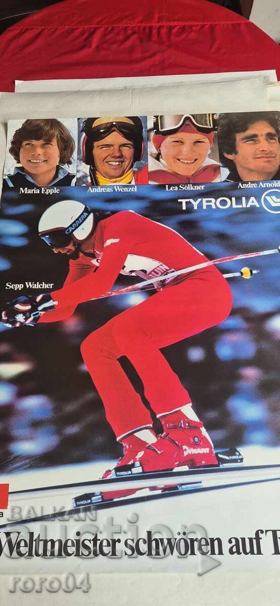 POSTER - Sepp Walcher (1954 - 1984) RRR