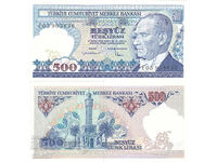 tino37- ΤΟΥΡΚΙΑ - 500 ΛΙΡΕΣ - 1970/84 - UNC
