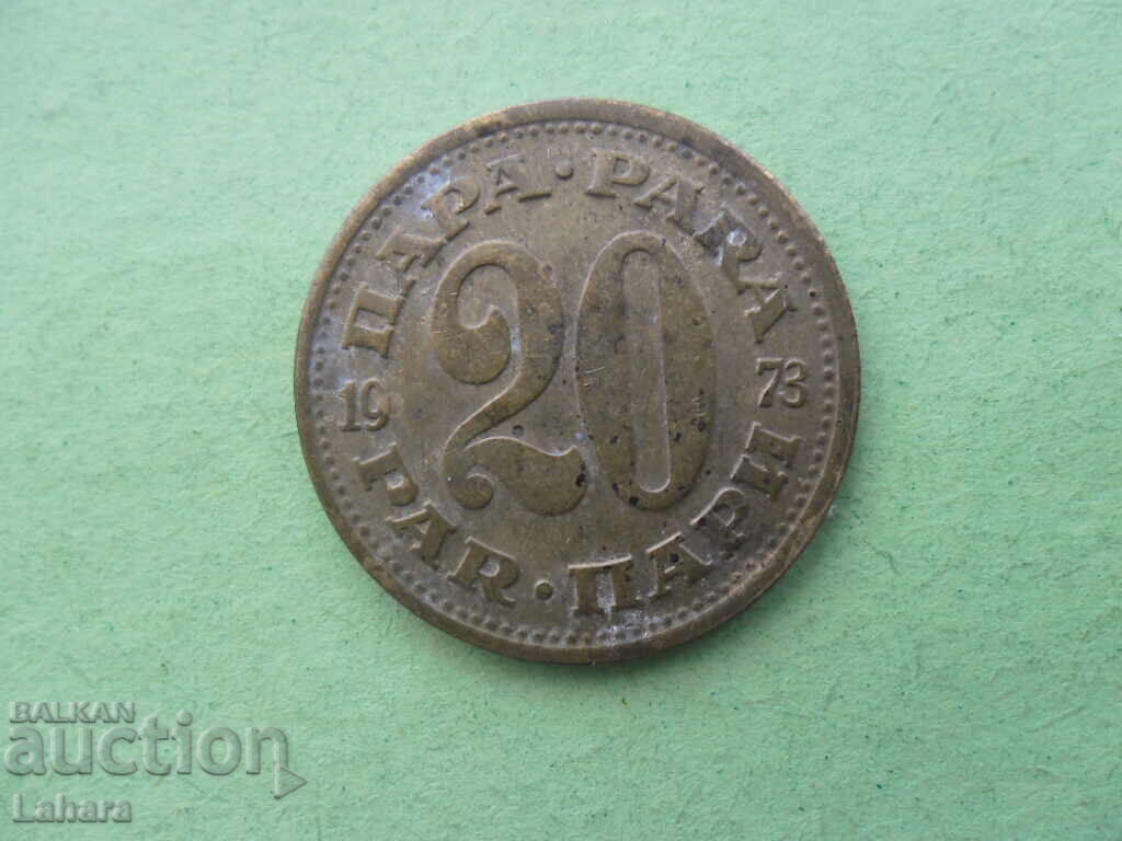 20 pari 1973 g. Iugoslavia