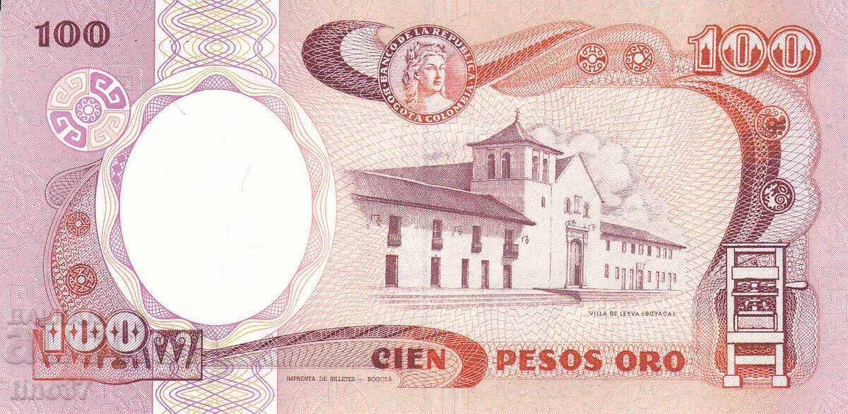 Auction tino37 - COLOMBIA - 100 PESOS ORO - 1983 - UNC Auction tino37 - COLOMBIA - 100 PESOS ORO - 1983 - UNC