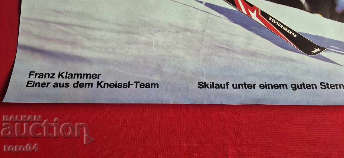 Auction  POSTER - Franc Klammer