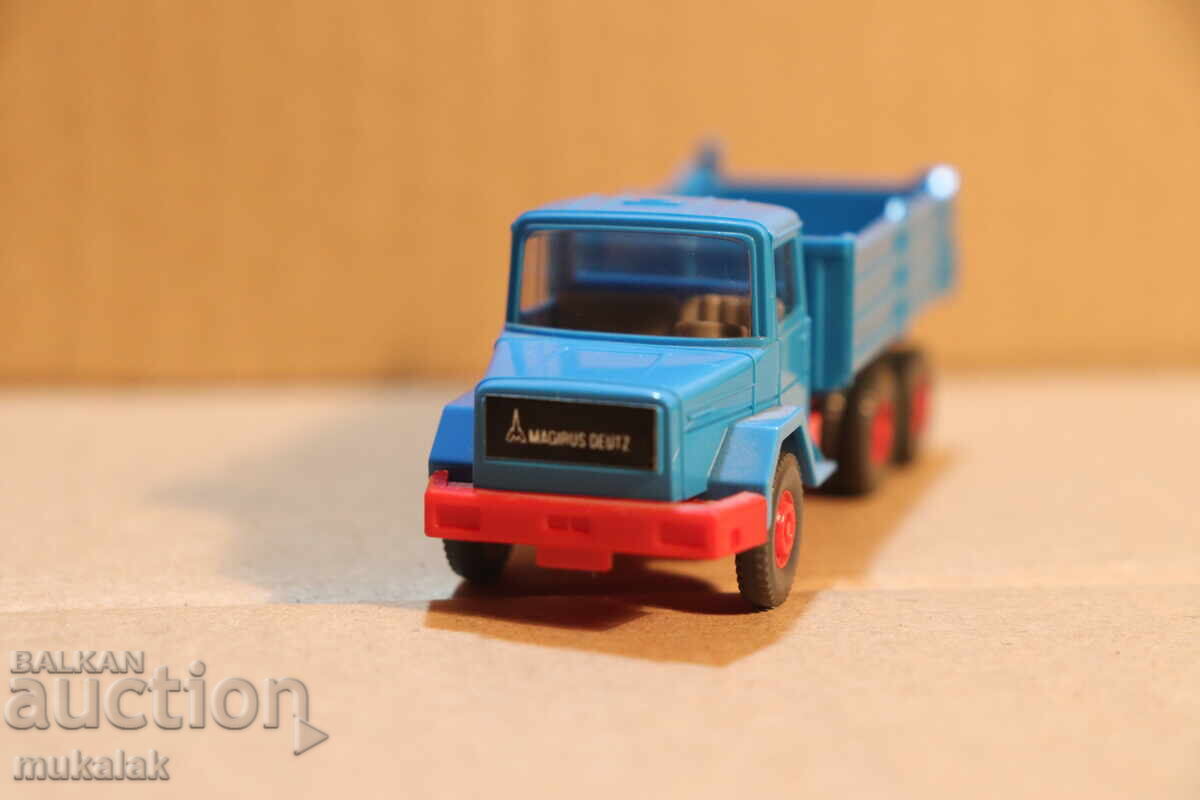 Auction WIKING 1:87 H0 MAGIRUS DUMP TRUCK GONDOLA TRUCK TIR MODEL Auction WIKING 1:87 H0 MAGIRUS DUMP TRUCK GONDOLA TRUCK TIR MODEL