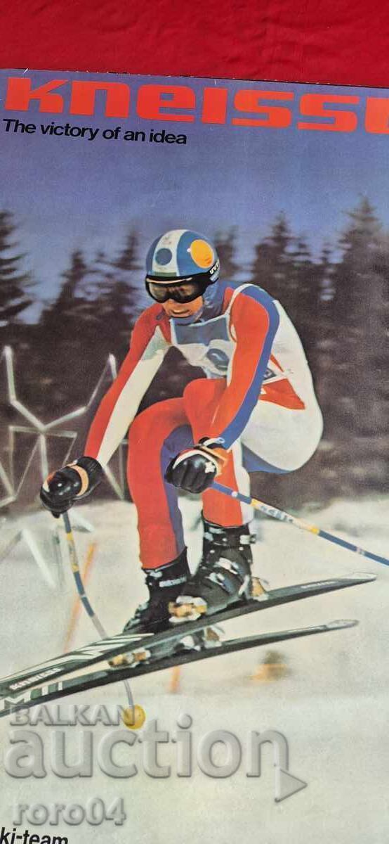 ПЛАКАТ -  Bernhard Russi - 1970 г. с цена € 33.99 | 66.48 лв.