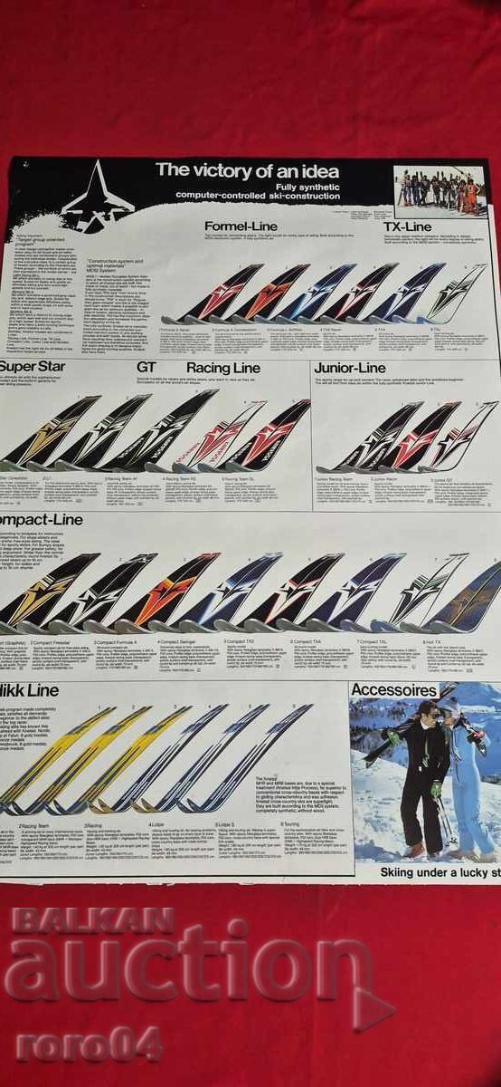 POSTER - Bernhard Russi - 1970 - 6 POSTER - Bernhard Russi - 1970 - 6