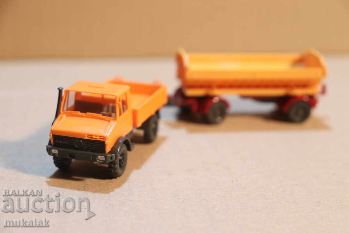 WIKING 1:87 H0 MERCEDES UNIMOG ΚΟΛΙΤΣΑ ΜΟΝΤΕΛΟ ΦΟΡΤΗΓΟΥ ΤΙΡ με τιμή 10.00 BGN | € 5.11 WIKING 1:87 H0 MERCEDES UNIMOG ΚΟΛΙΤΣΑ ΜΟΝΤΕΛΟ ΦΟΡΤΗΓΟΥ ΤΙΡ με τιμή 10.00 BGN | € 5.11