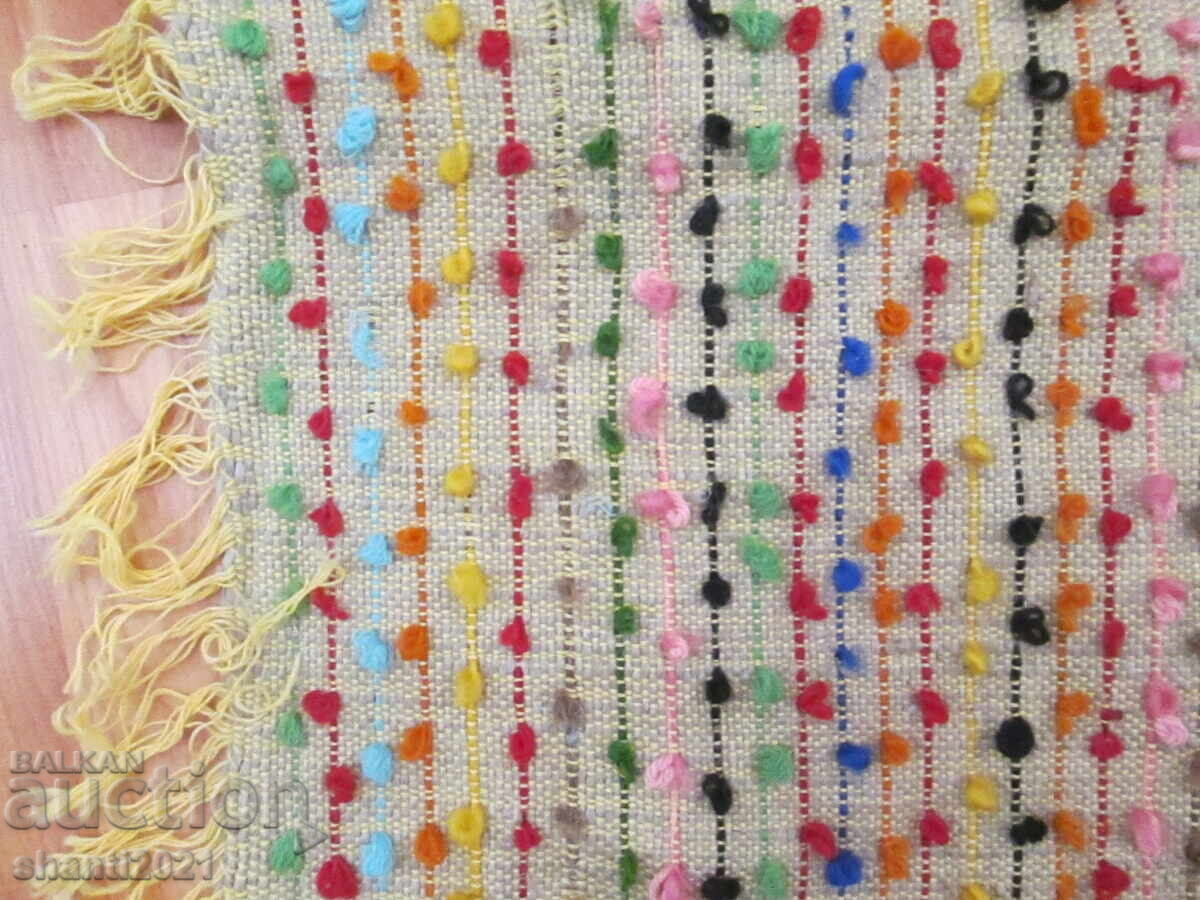 Доставка на Стара пътека, килимче -памук и бродерия с вълнени конци Доставка на Стара пътека, килимче -памук и бродерия с вълнени конци