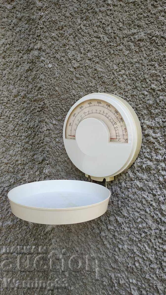 Стар кухненски кантар за стена - EVA GEPO - Made in Denmark - 5