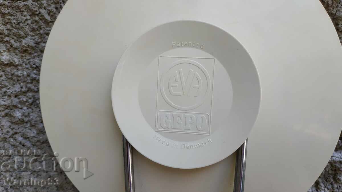 Стар кухненски кантар за стена - EVA GEPO - Made in Denmark - 7