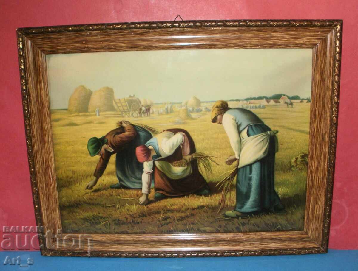 Delivery of Color print of the painting Des glaneuses by Jean-François Millet Delivery of Color print of the painting Des glaneuses by Jean-François Millet