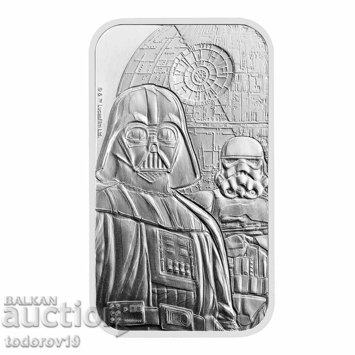 Сребро 1 oz   Кюлче Междузвездни войни - Тъмната страна