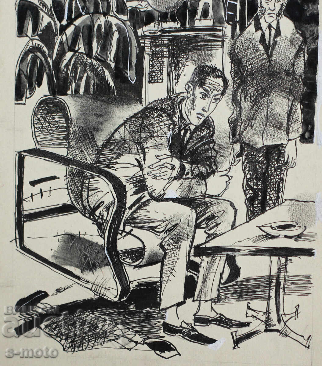 Iliya Goshev Ink / Tempera Painting Illustration - 7 Iliya Goshev Ink / Tempera Painting Illustration - 7