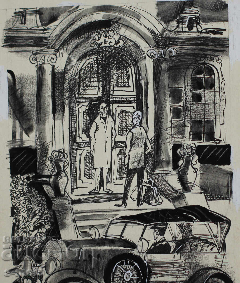 Iliya Goshev Ink / Tempera Painting Illustration - 5 Iliya Goshev Ink / Tempera Painting Illustration - 5