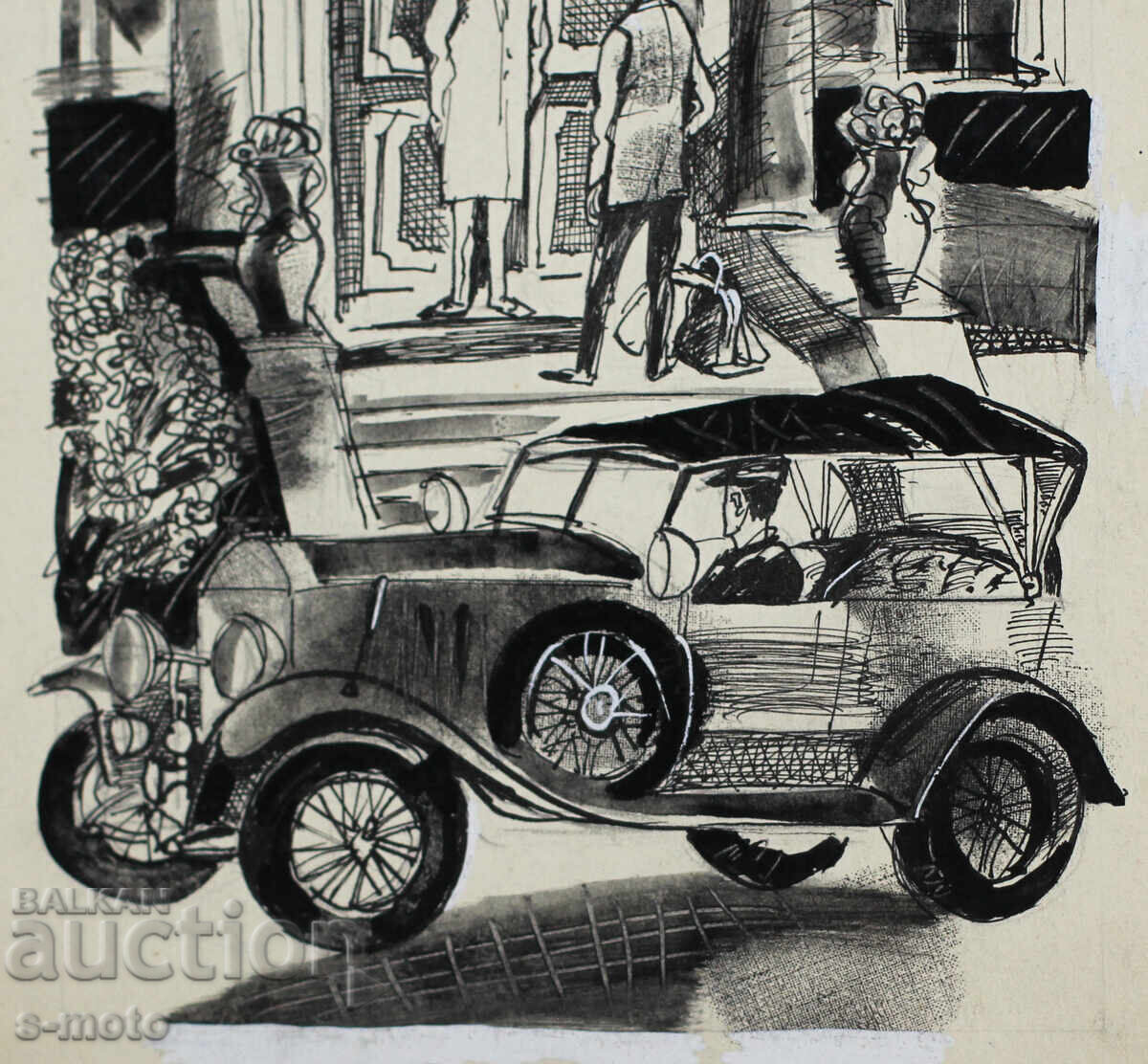 Iliya Goshev Ink / Tempera Painting Illustration - 6 Iliya Goshev Ink / Tempera Painting Illustration - 6