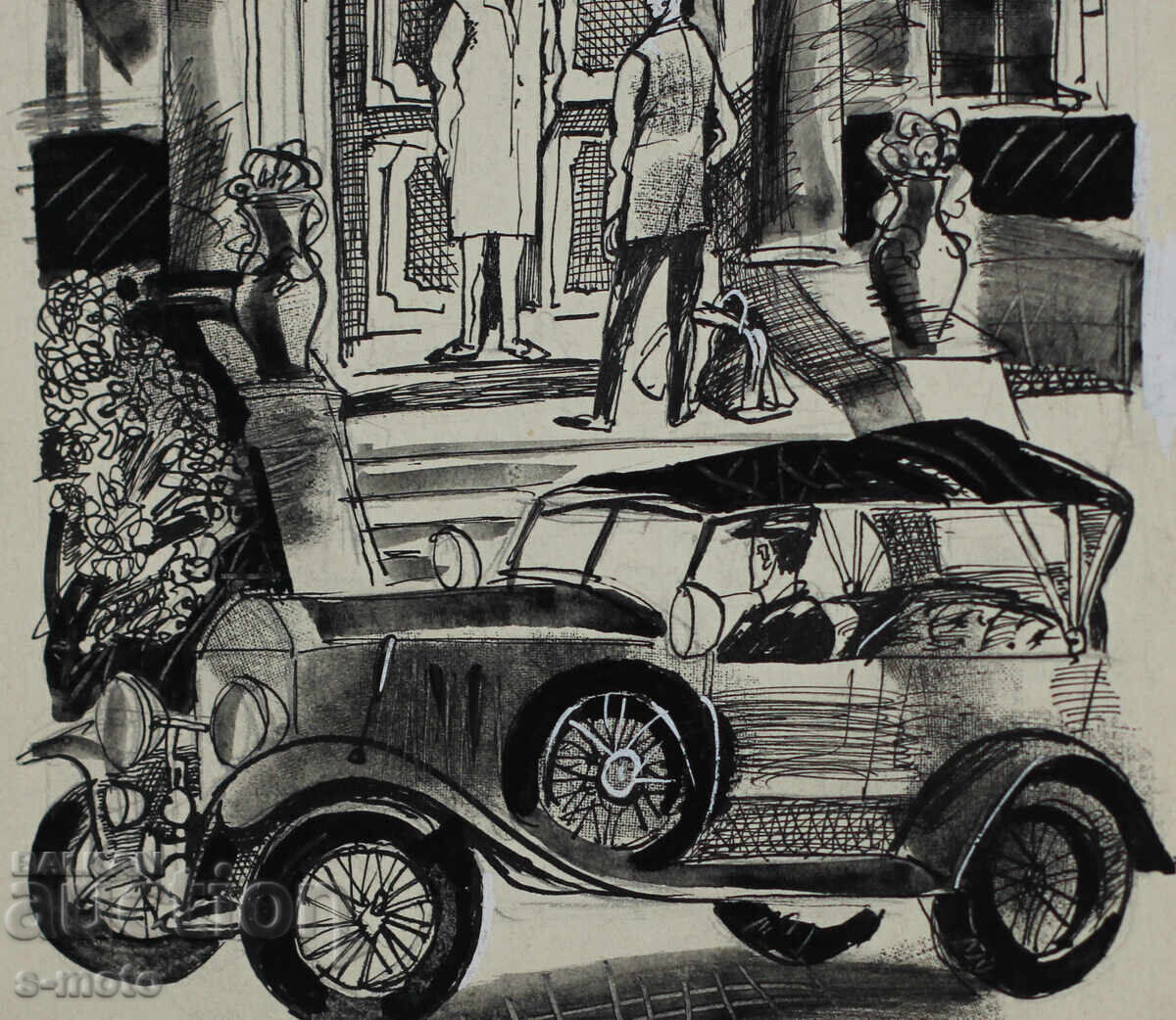 Iliya Goshev Ink / Tempera Painting Illustration - 7 Iliya Goshev Ink / Tempera Painting Illustration - 7