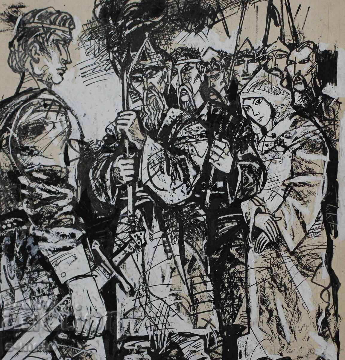 Iliya Goshev Ink / Tempera Painting Illustration - 5 Iliya Goshev Ink / Tempera Painting Illustration - 5