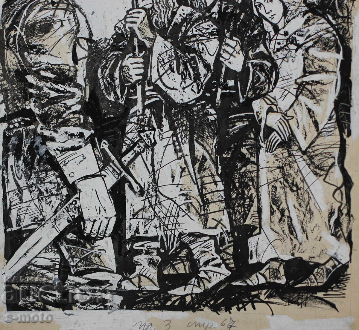 Iliya Goshev Ink / Tempera Painting Illustration - 6 Iliya Goshev Ink / Tempera Painting Illustration - 6