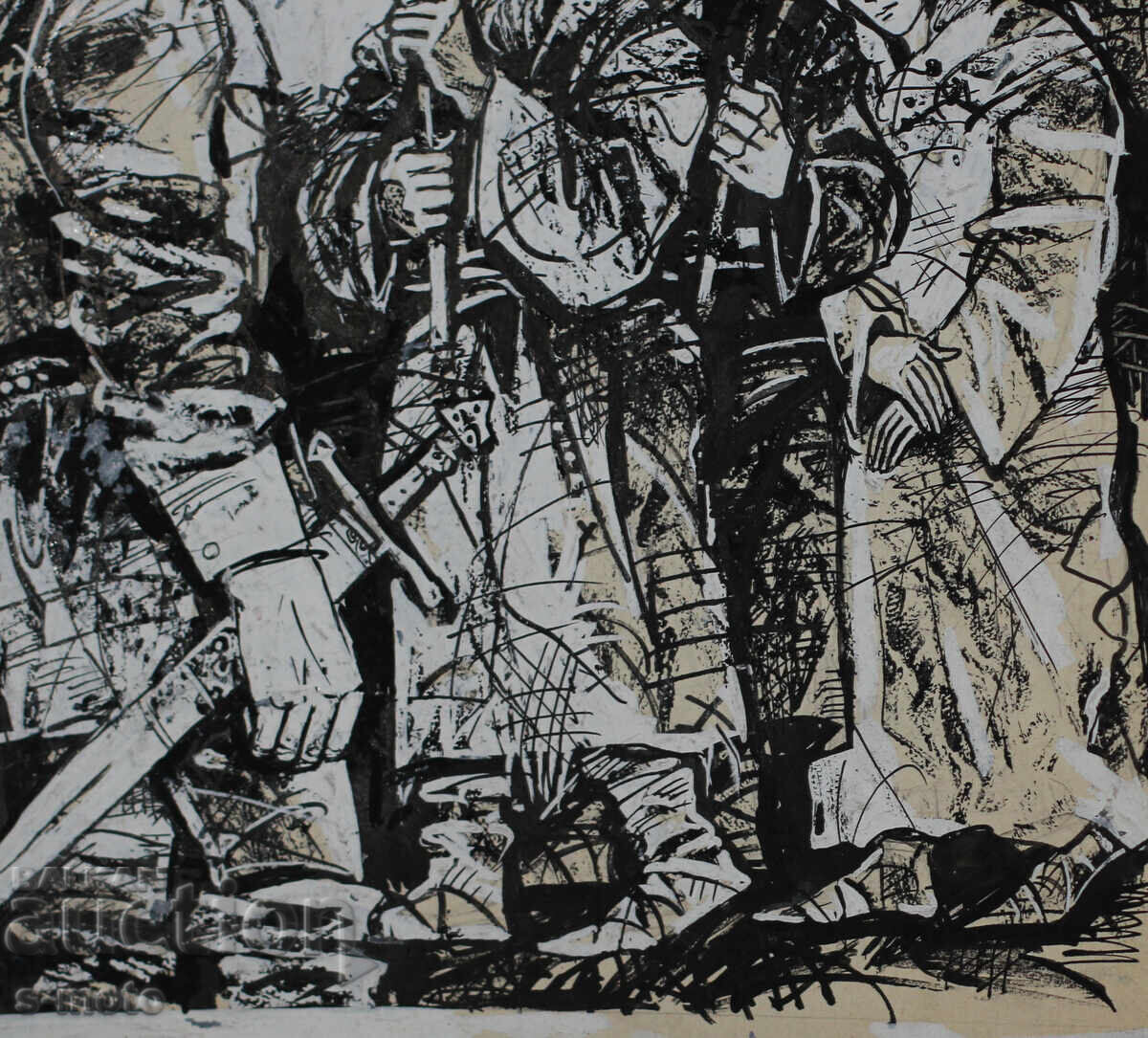 Iliya Goshev Ink / Tempera Painting Illustration - 7 Iliya Goshev Ink / Tempera Painting Illustration - 7