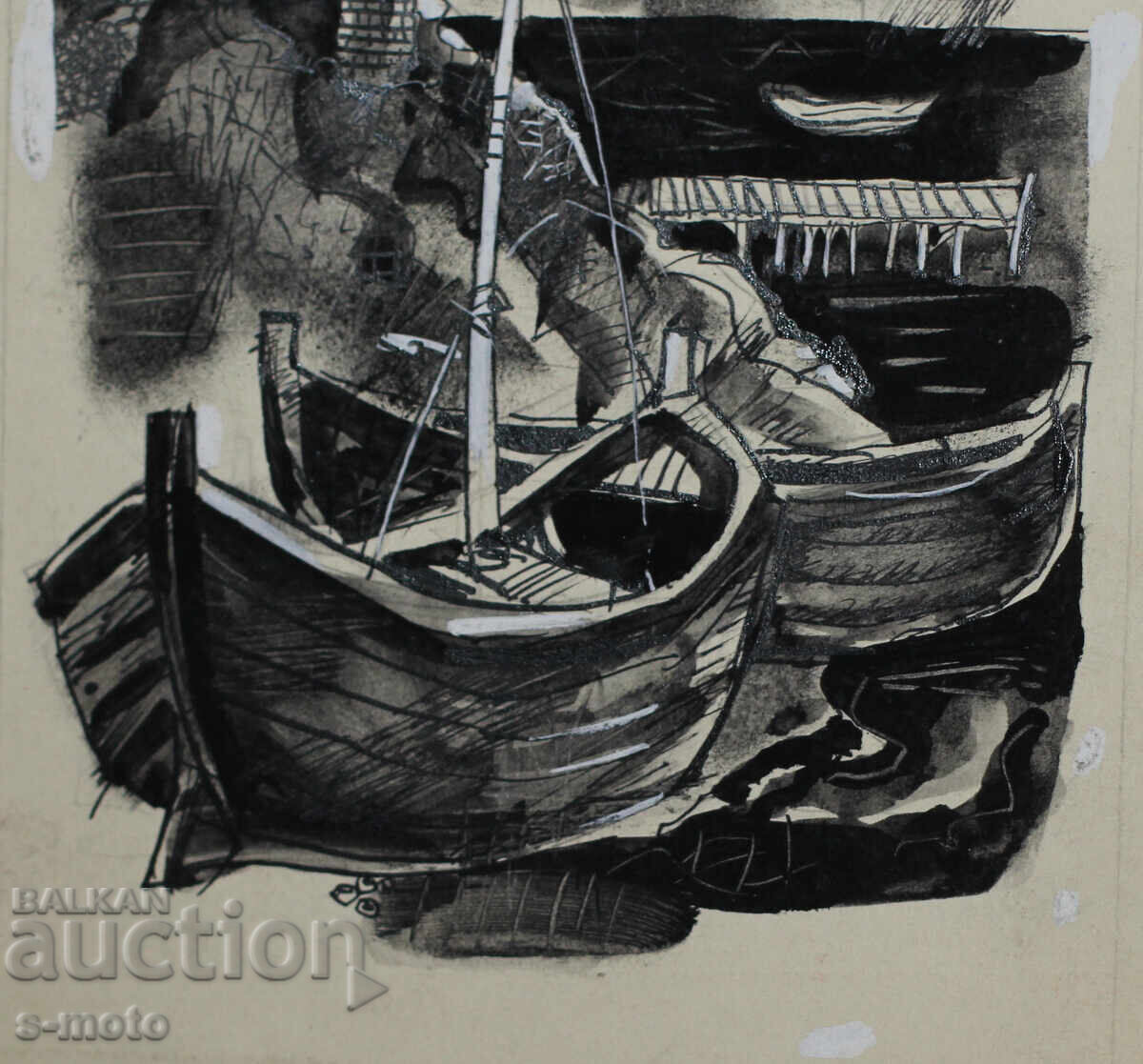 Илия Гошев картина туш илюстрация - 7 Илия Гошев картина туш илюстрация - 7