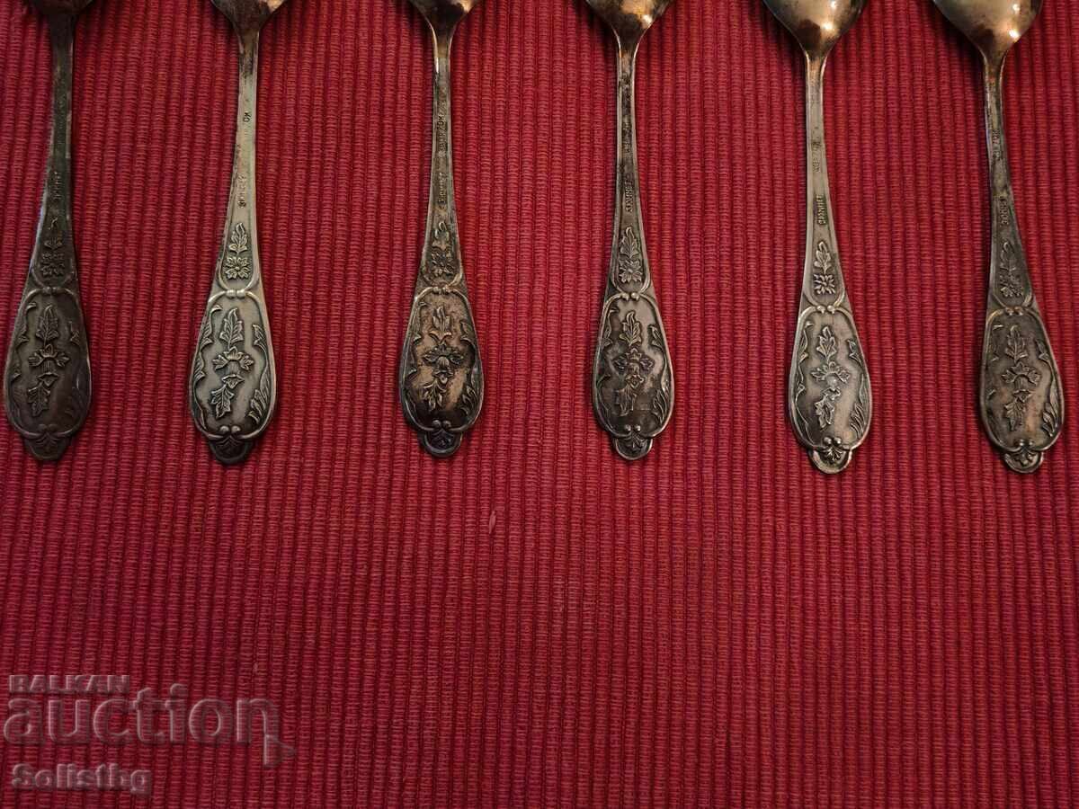 Delivery of Vintage silver-plated teaspoons, USSR