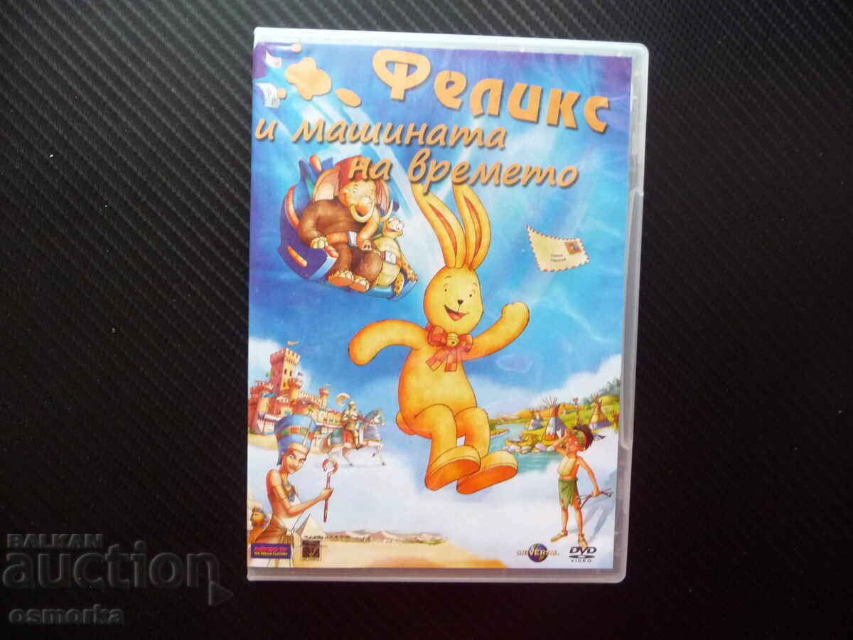 Felix și mașina timpului DVD film animație aventură
