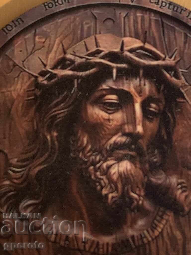 Θρησκευτικό πάνελ, πίνακας του Χριστού με τιμή 10.00 BGN | € 5.11