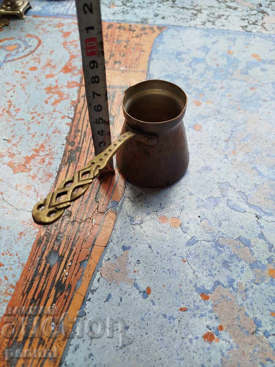 Χάλκινο μπρίκι για τούρκικο καφέ