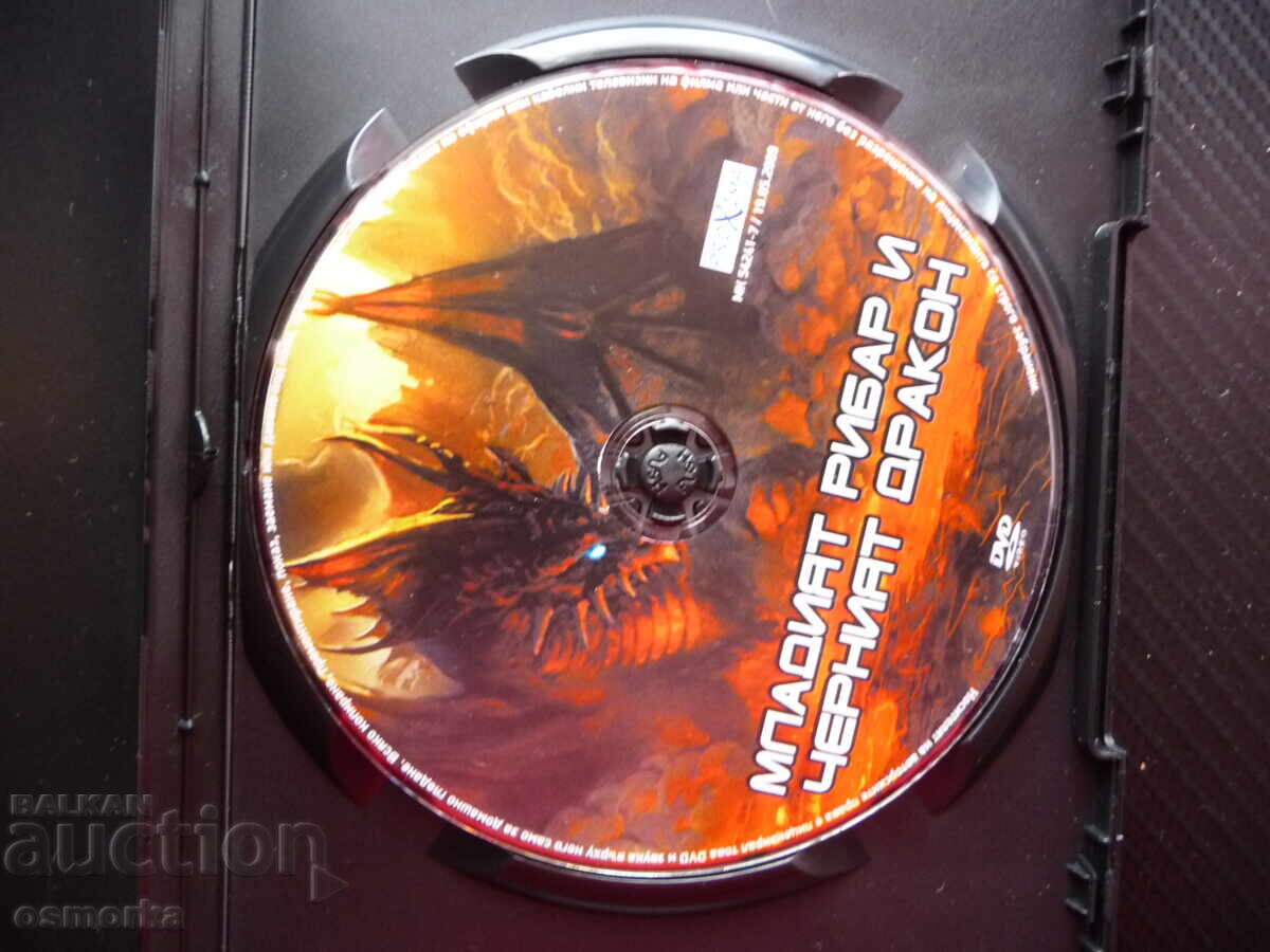 Ο Νεαρός Ψαράς και ο Μαύρος Δράκος DVD ταινία παιδική φαντασία μαγική με τιμή 5.00 BGN | € 2.56