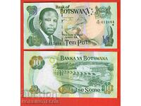 BOTSWANA BOTSWANA 10 Ediția Pula 2002 UNC