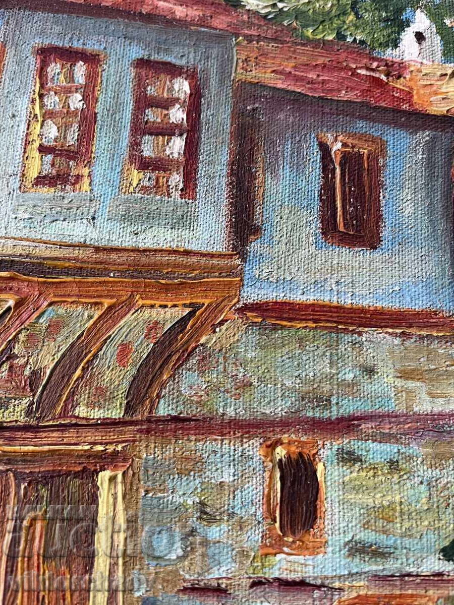 Auction Small Masterpiece Painting - House Auction Small Masterpiece Painting - House