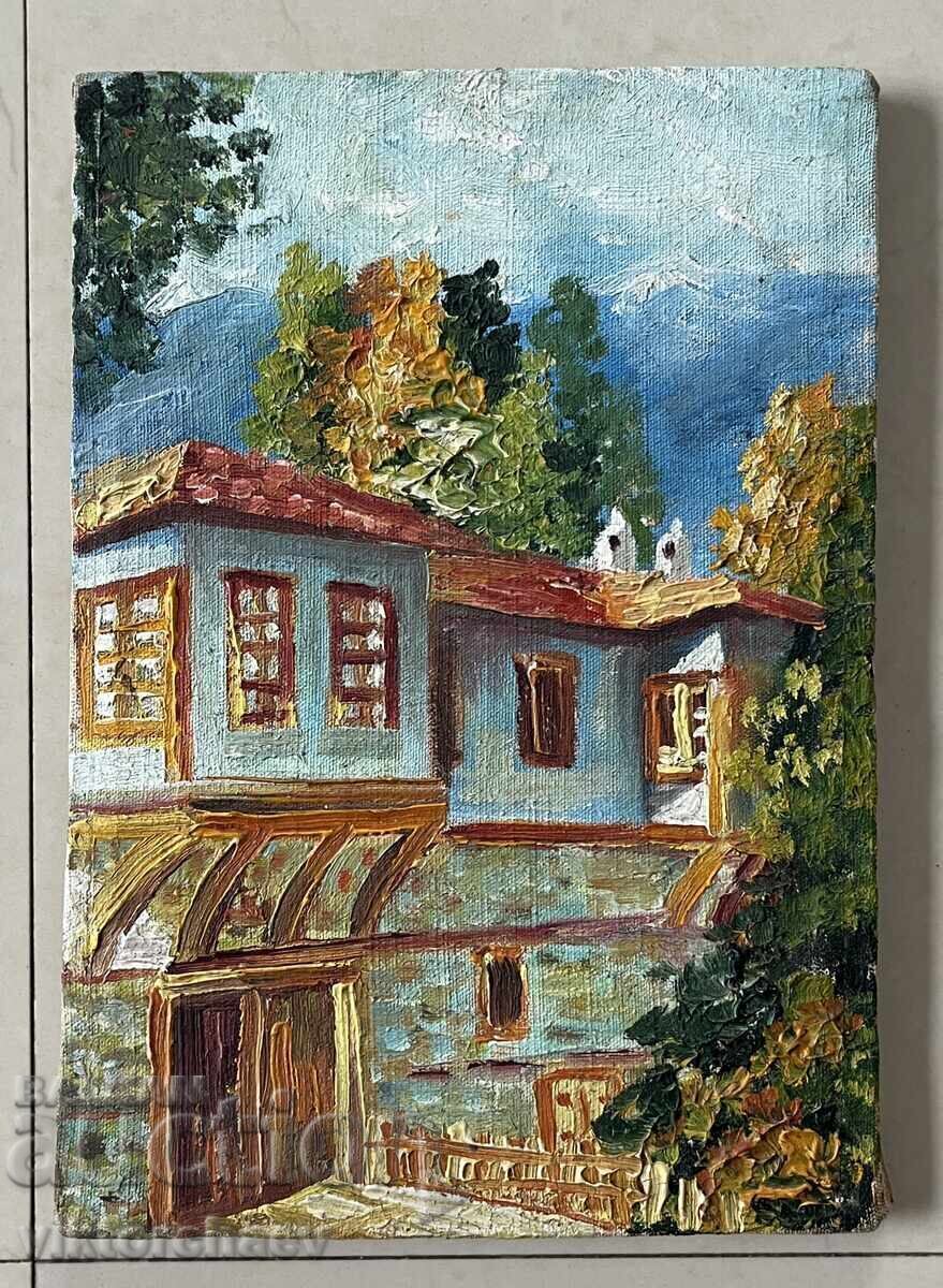 Small Masterpiece Painting - House Small Masterpiece Painting - House