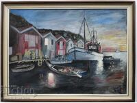 Oil painting 59 x 43 / 65 x 49