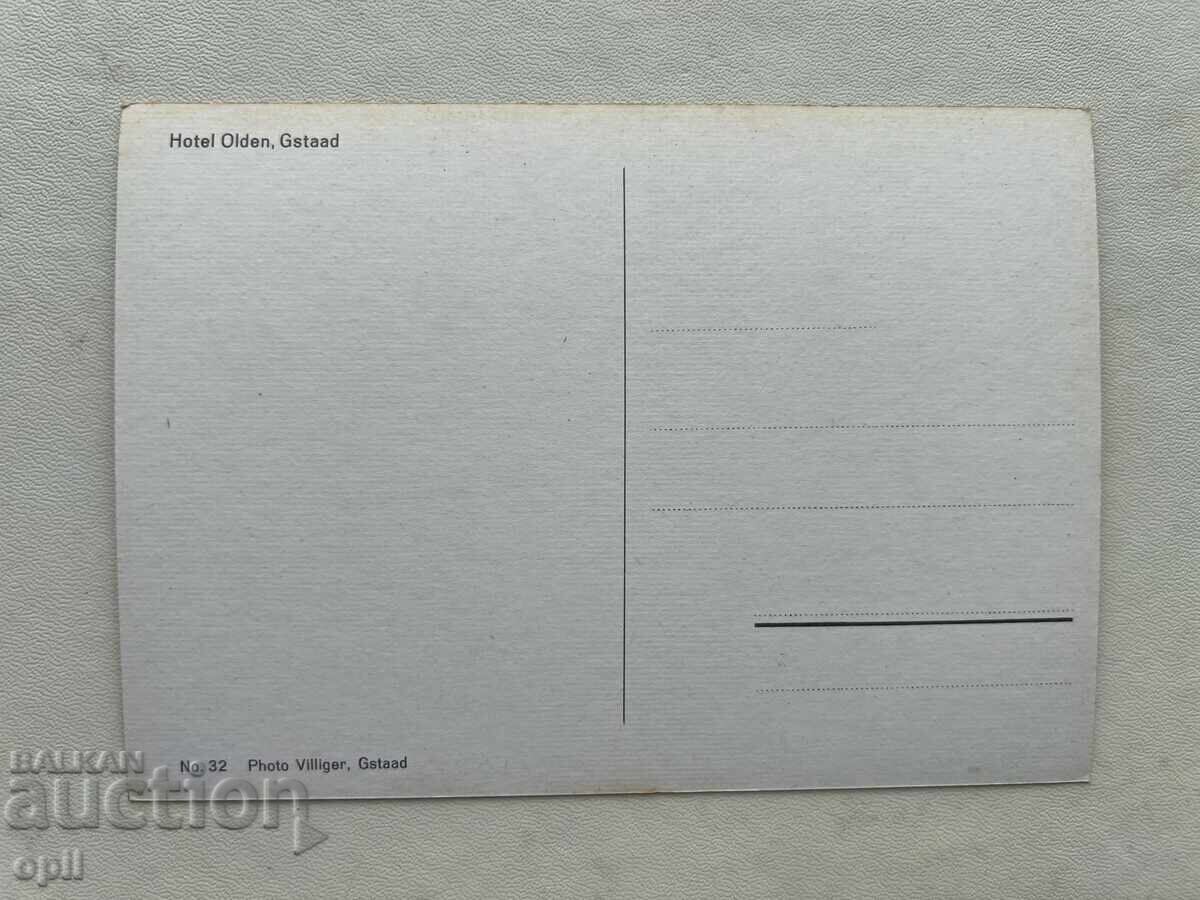 Стара Картичка - Швейцария - Хотел Олден с цена 1.00 лв. | € 0.51 Стара Картичка - Швейцария - Хотел Олден с цена 1.00 лв. | € 0.51