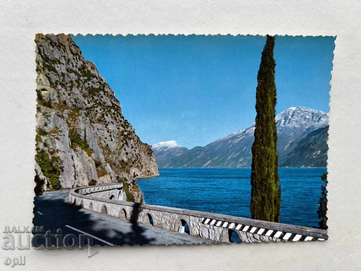 Old Postcard - Italy - Lake Garda