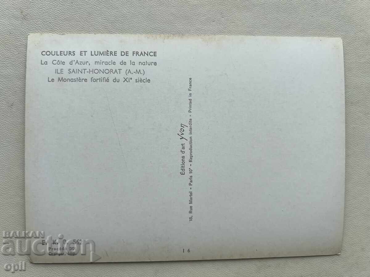 Παλιά Καρτ-Ποστάλ - Γαλλία - Ιλ Σεντ-Ονοράτ με τιμή 1.00 BGN | € 0.51 Παλιά Καρτ-Ποστάλ - Γαλλία - Ιλ Σεντ-Ονοράτ με τιμή 1.00 BGN | € 0.51
