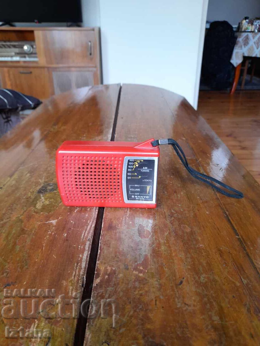 Radio vechi, receptor radio SANYO Radio vechi, receptor radio SANYO