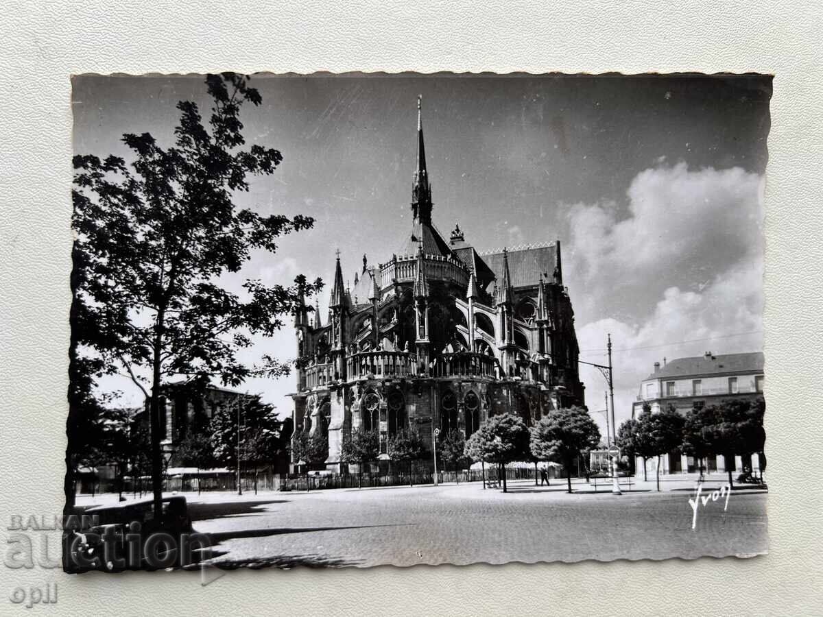 Стара Картичка - Франция - Реймс