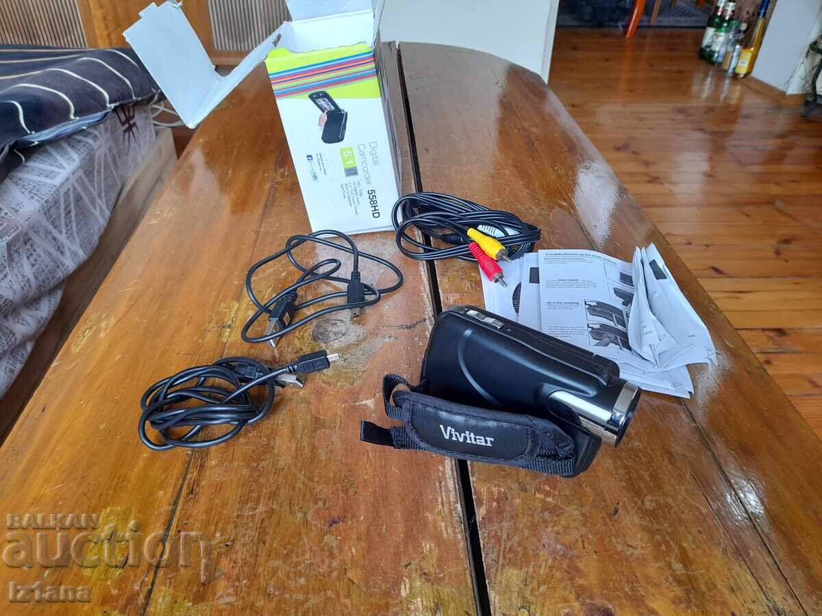 Vivitar digital camcorder 558HD with price 32.00 BGN | € 16.36 Vivitar digital camcorder 558HD with price 32.00 BGN | € 16.36