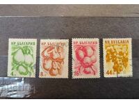 Bulgaria 1957 Regular Fruits 16 st. - 10 3/4