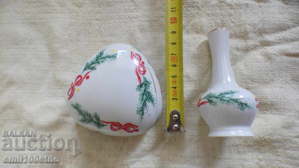 Miniature Vase and Box Set, "Kitka" (New Market) - 5 Miniature Vase and Box Set, "Kitka" (New Market) - 5