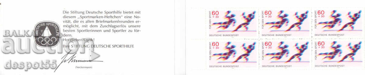 Delivery of 1979. West Germany, Berlin. Sport. Two booklets Delivery of 1979. West Germany, Berlin. Sport. Two booklets