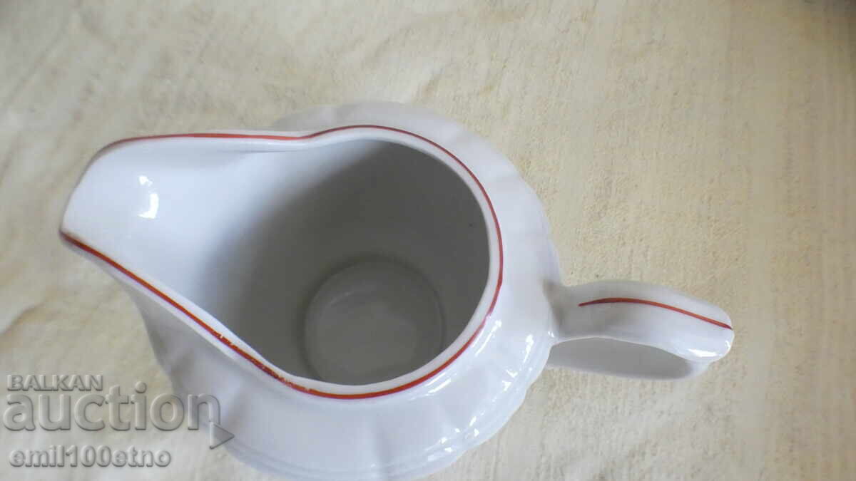 Milk jug Latiere old Bulgarian porcelain SIP - 5 Milk jug Latiere old Bulgarian porcelain SIP - 5