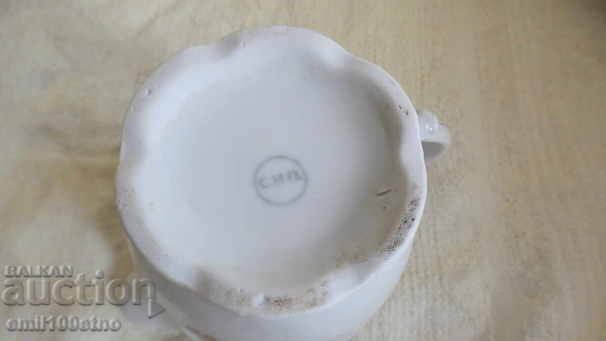 Milk jug Latiere old Bulgarian porcelain SIP - 6 Milk jug Latiere old Bulgarian porcelain SIP - 6