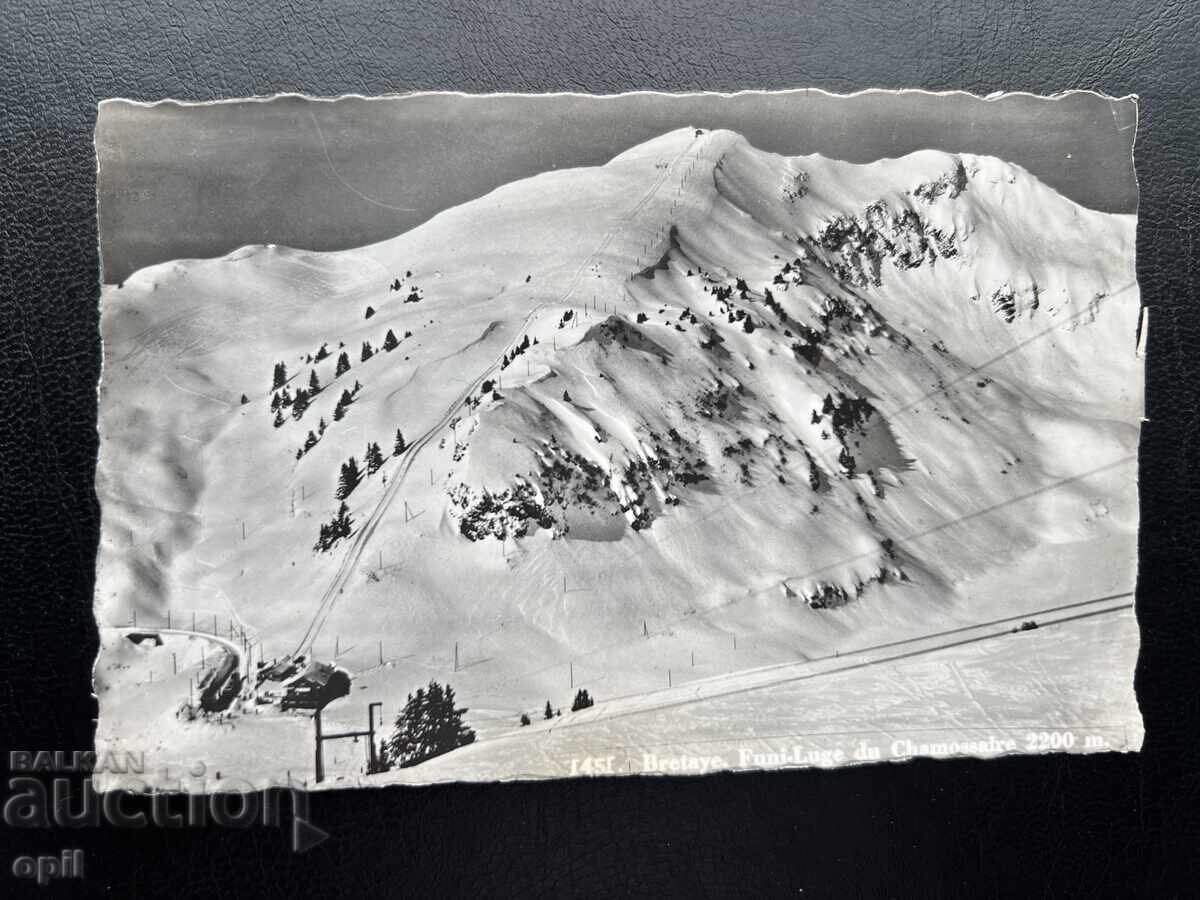 Стара Картичка - Швейцария - Бретайе Стара Картичка - Швейцария - Бретайе