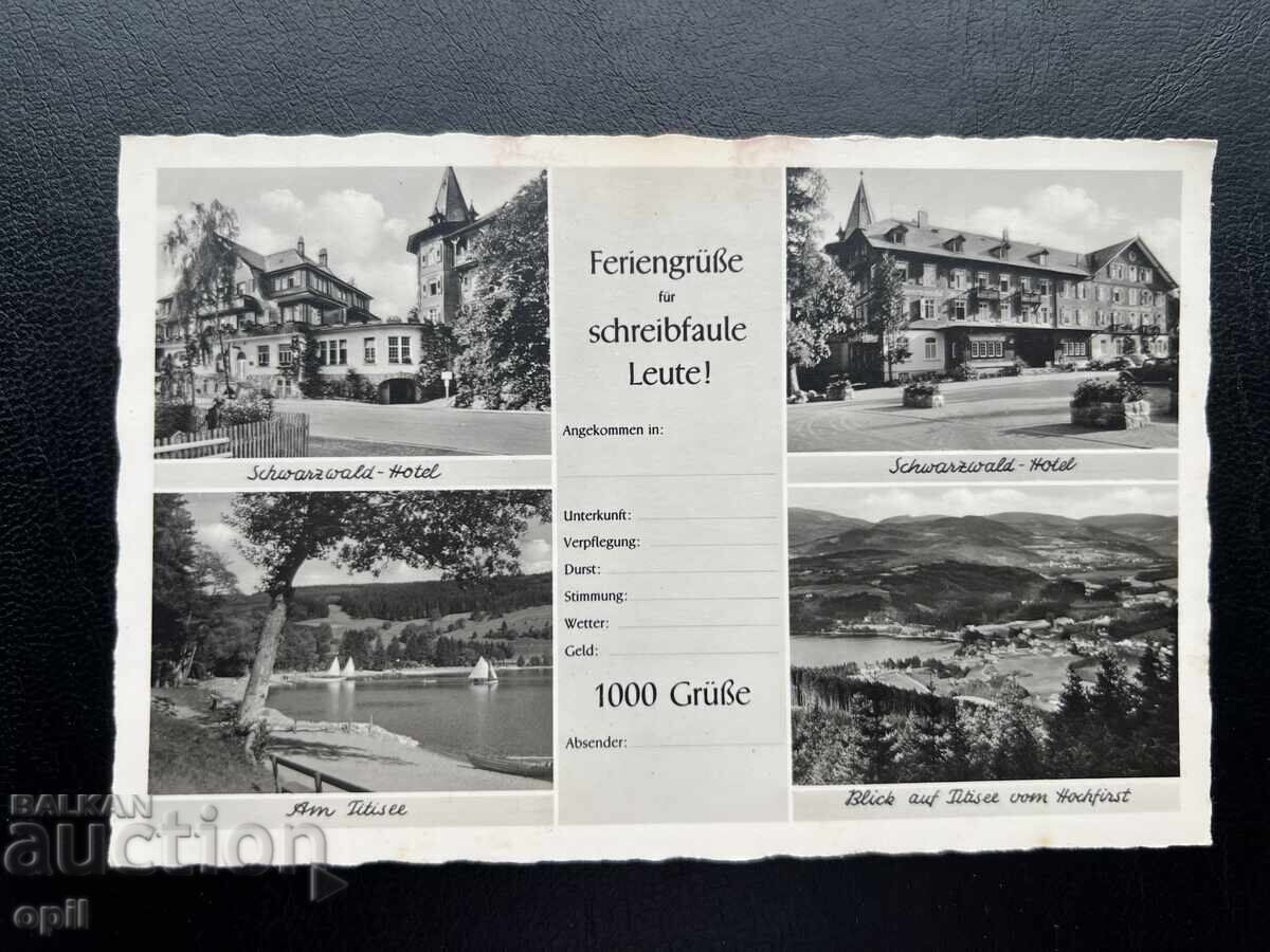 Стара Картичка - Германия - Шварцвалд