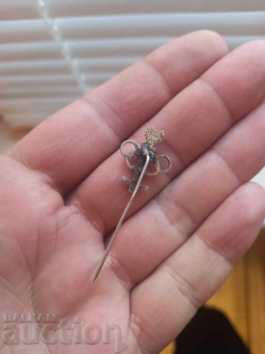 Livrarea Veche insignă de argint OLIMPIADĂ