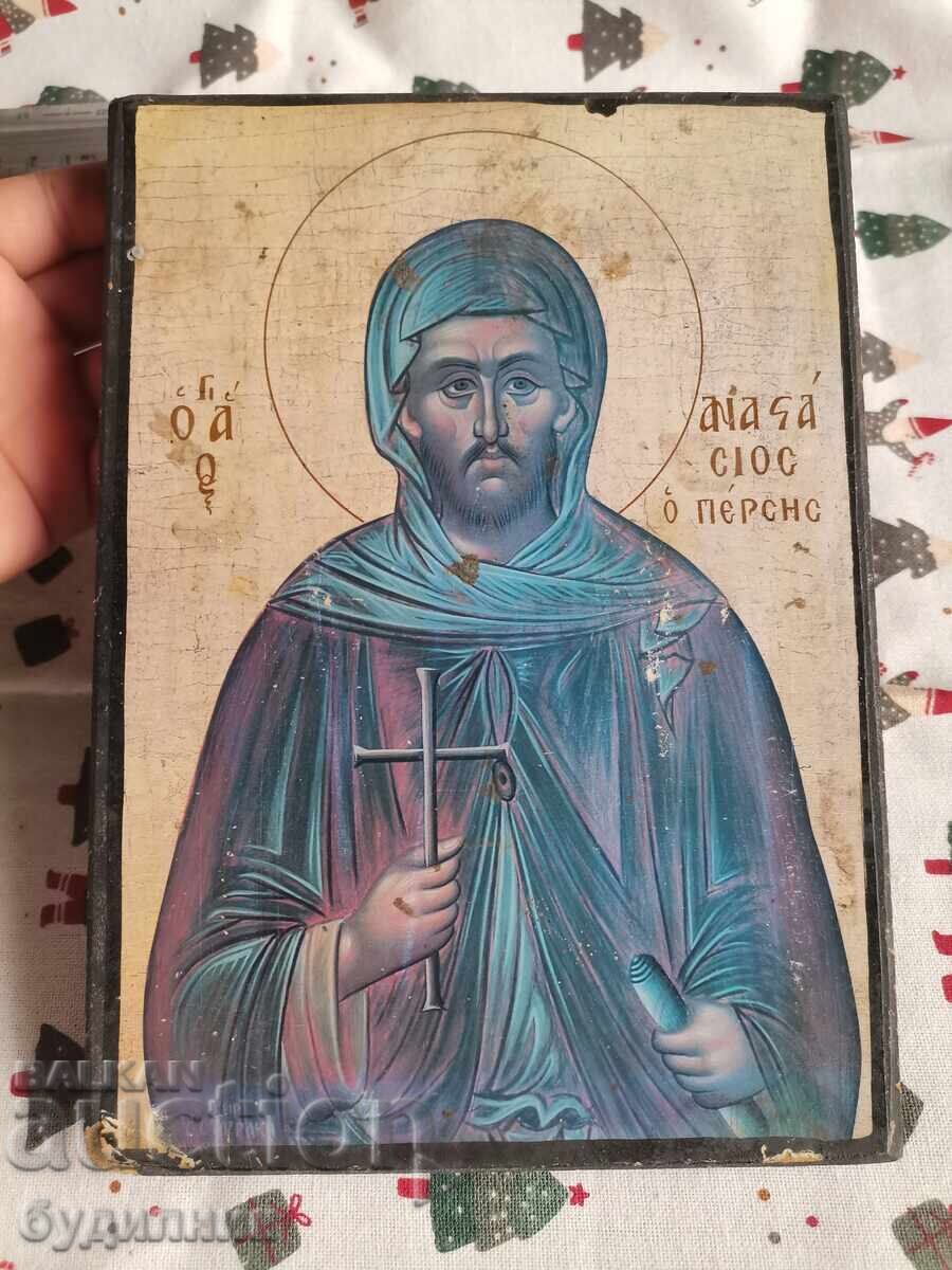 Icoană, dimensiuni în fotografii. BZȚ. Lansez peste 100 de licitații. Răs